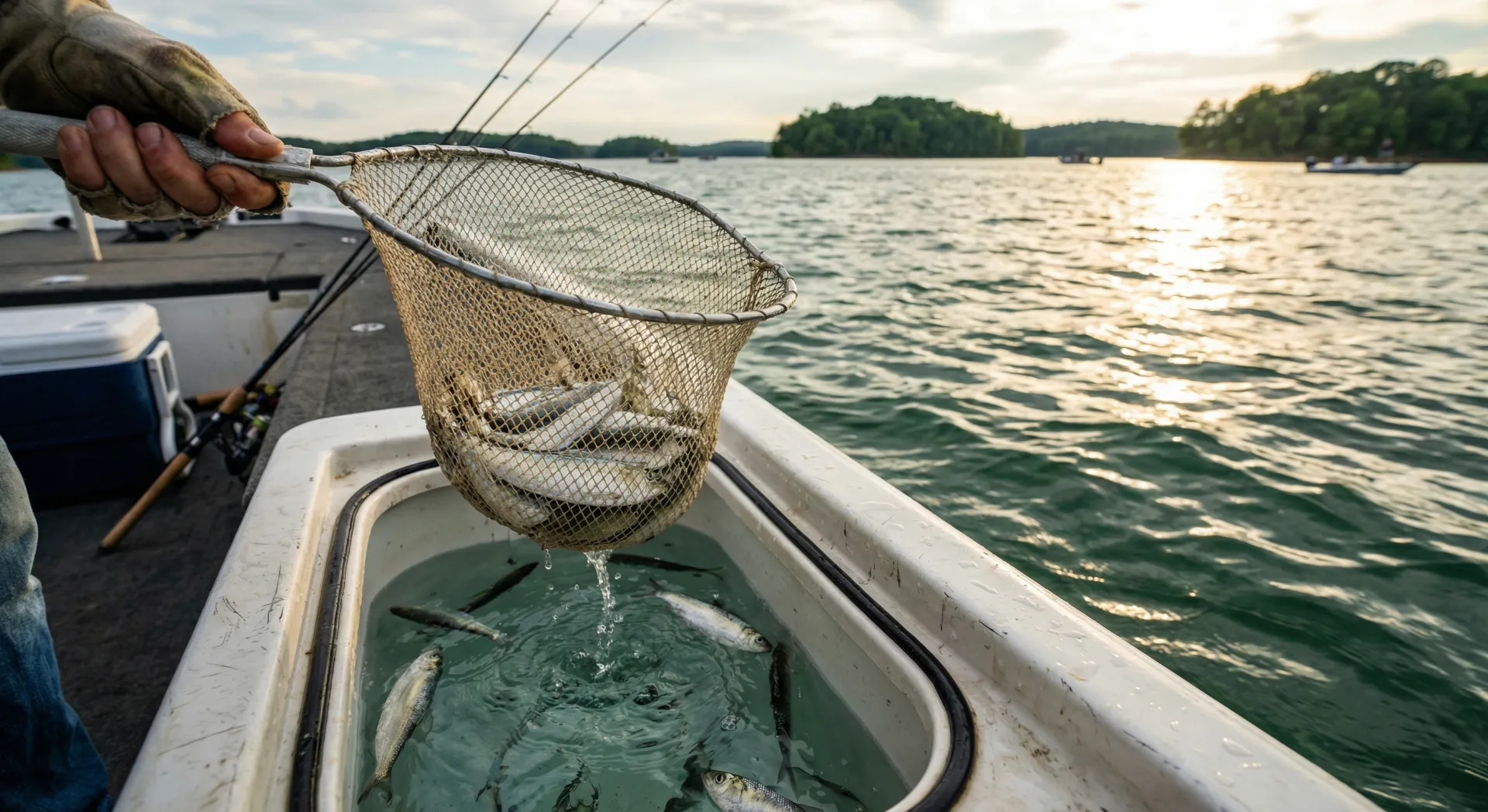 Best bait for Lake Lanier stripers